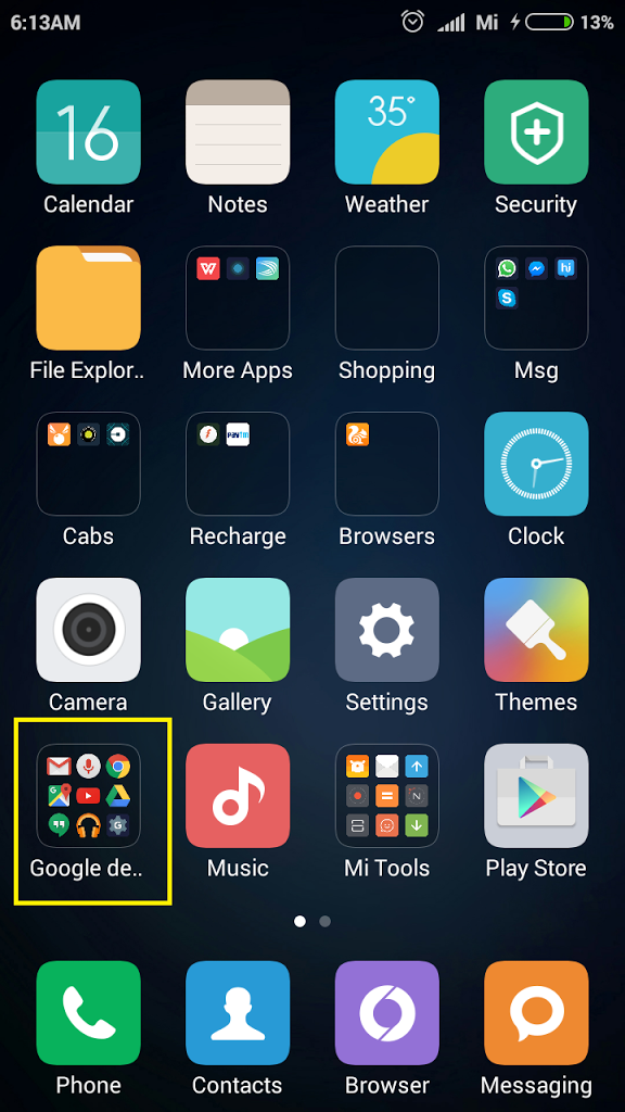 Xiaomi MIUI Home Launcher