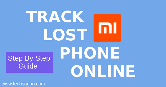 how to track cellphone Redmi