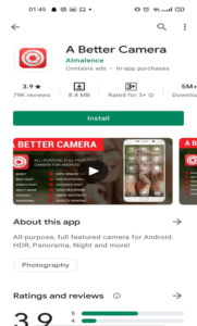 A BETTER CAMERA App for Redmi Mobiles