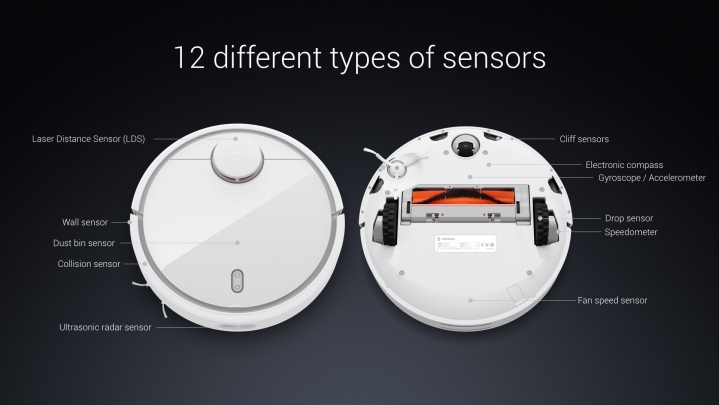 Xiaomi MIJIA robot vacuum 12sensors
