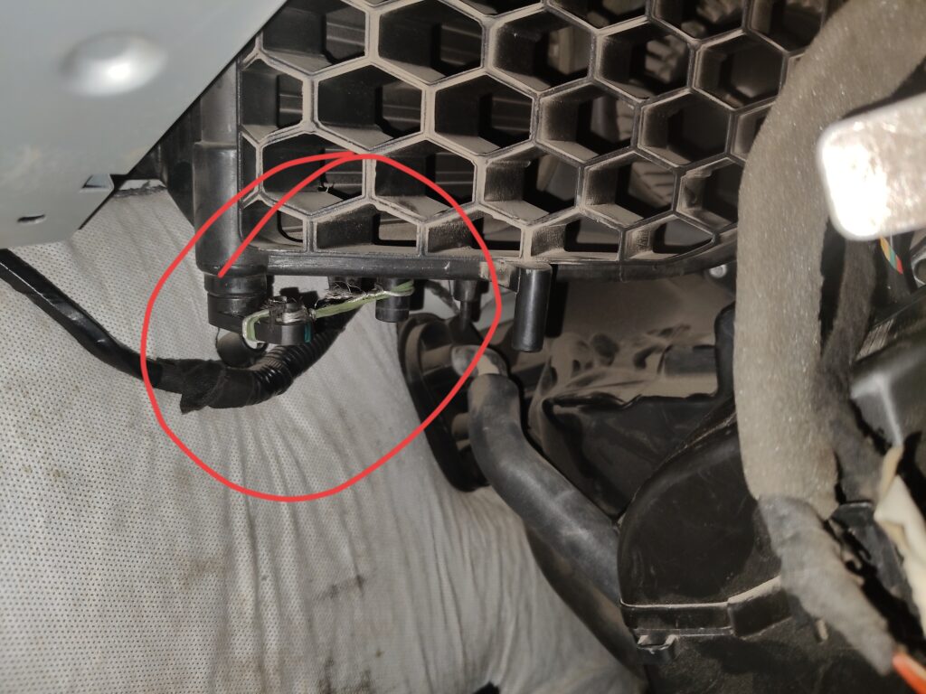Spinny team removed the actuator and bypass with wire